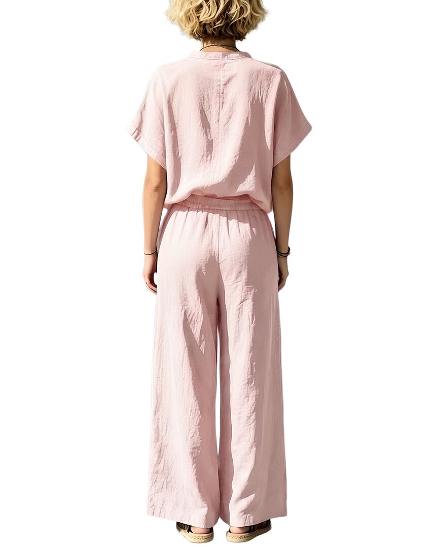 Olivia Taylor 2Pc Blouse & Pant Set