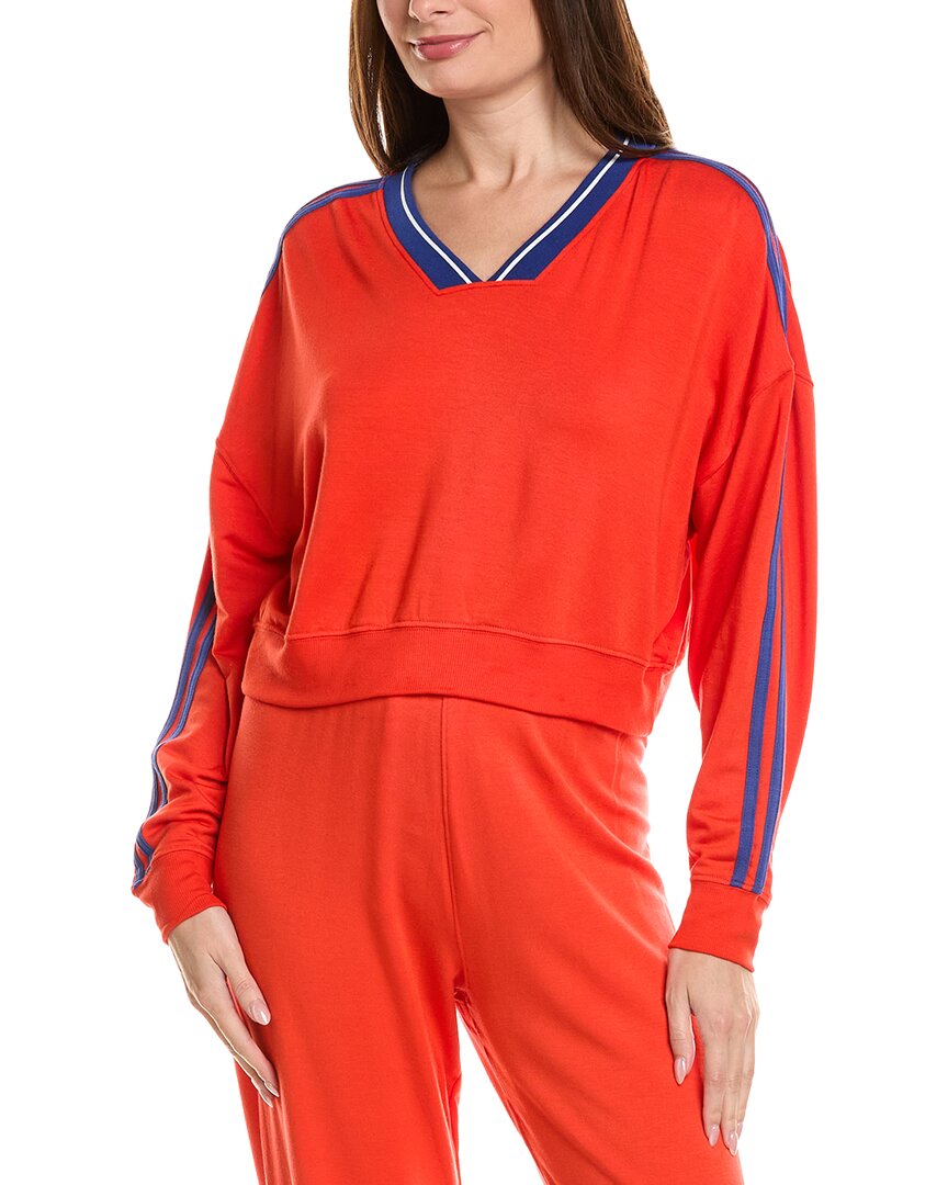Splits59 Ellie Fleece V-Neck Sweatshirt