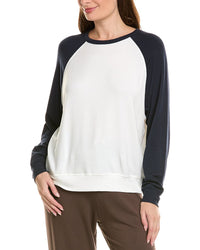 Splits59 Andie Oversized Colorblock Fleece Sweatshirt