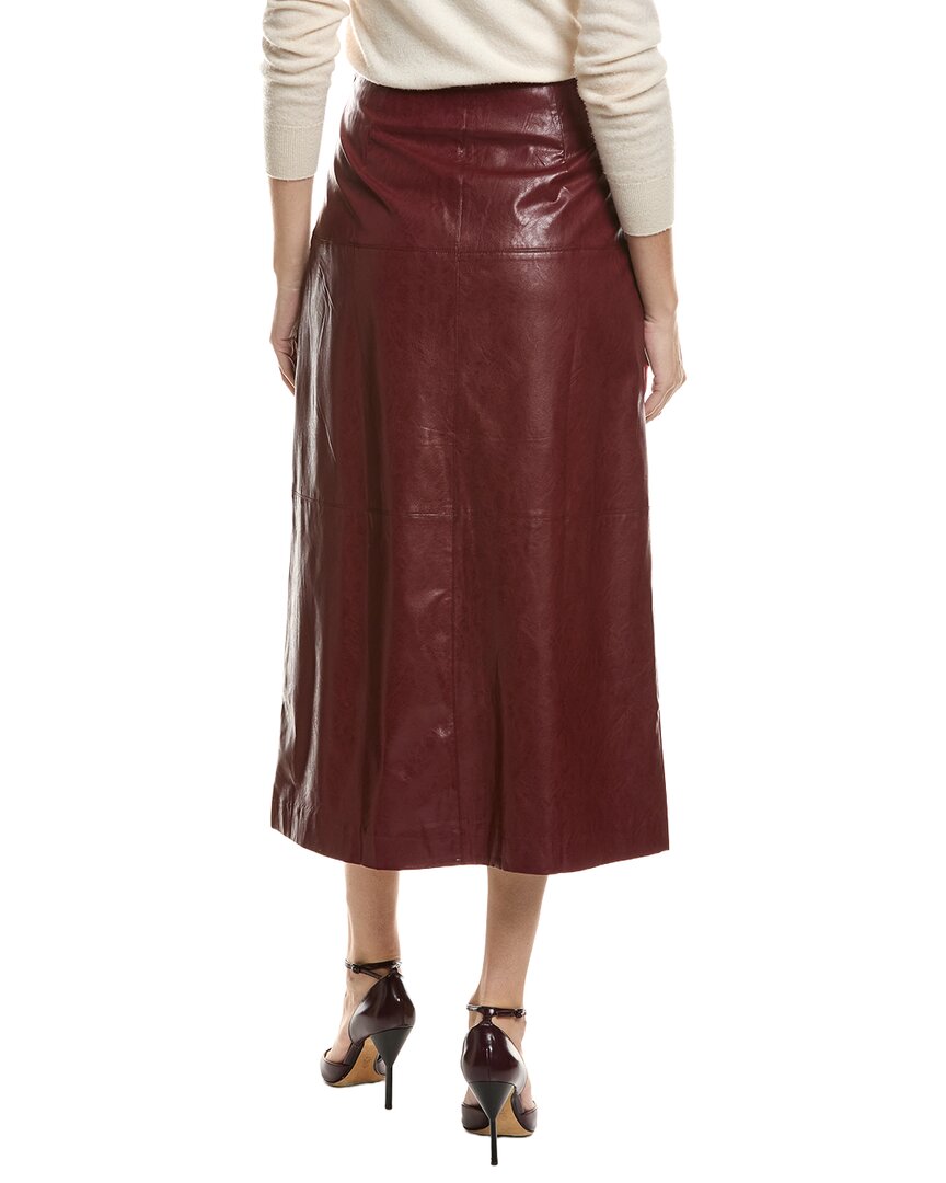 tyler böe Tyler Böe Phoebe Vegan Leather Skirt