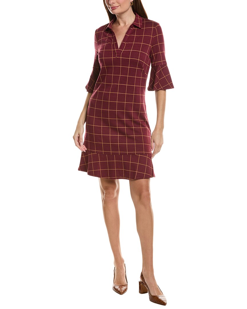 tyler böe Tyler Böe Johnny Knit Window Pane Dress