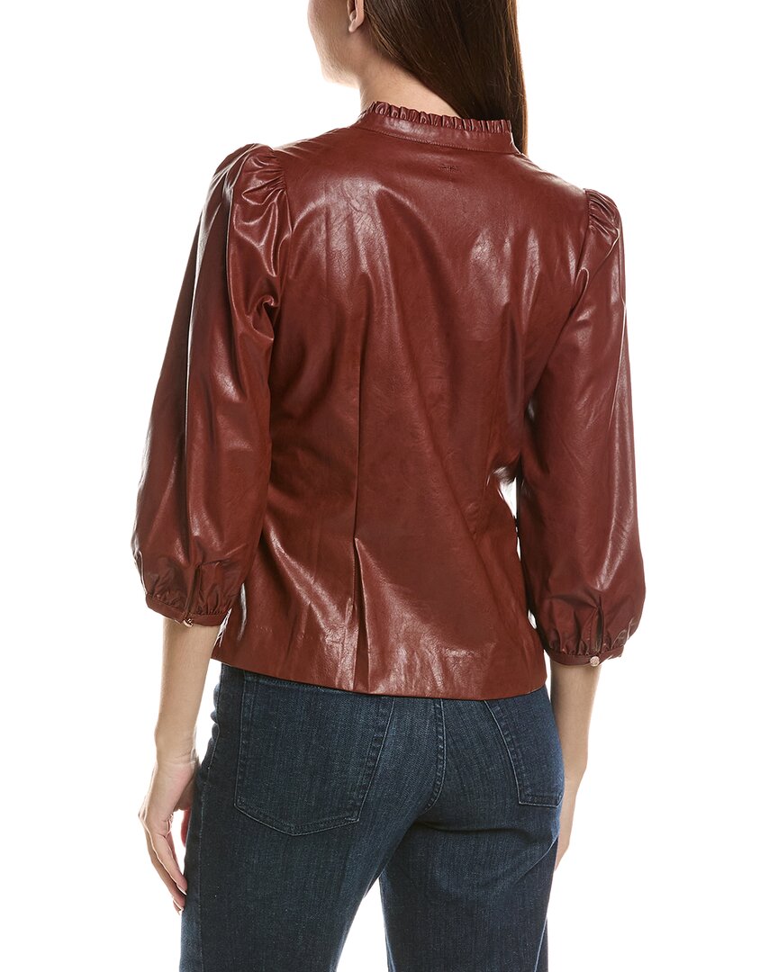 tyler böe Tyler Böe Penny Vegan Leather Top