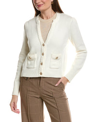 tyler böe Tyler Böe Mallory Gold Button Cardigan