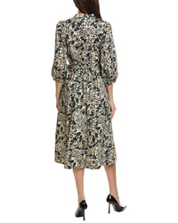tyler böe Tyler Böe Karla Cheetah Wrap Dress