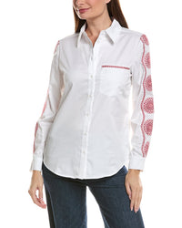 tyler böe Tyler Böe Melissa Embroidered Top