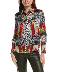 tyler böe Tyler Böe Chloe Silk Ermin Blouse