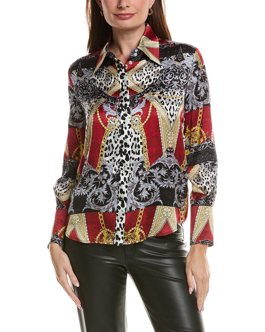 tyler böe Tyler Böe Chloe Silk Ermin Blouse