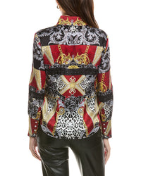 tyler böe Tyler Böe Chloe Silk Ermin Blouse
