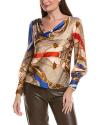 tyler böe Tyler Böe Olivia Silk Status Blouse