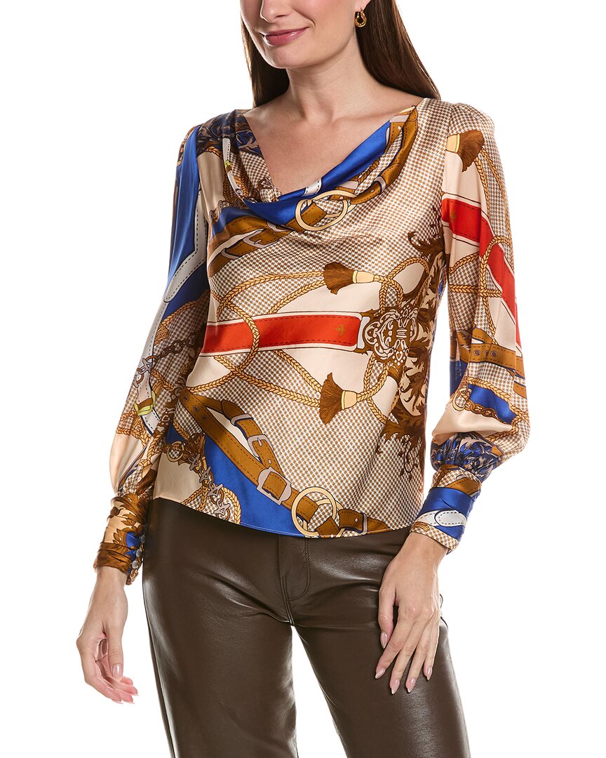 tyler böe Tyler Böe Olivia Silk Status Blouse