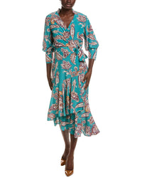 tyler böe Tyler Böe Jules Silk Wrap Dress