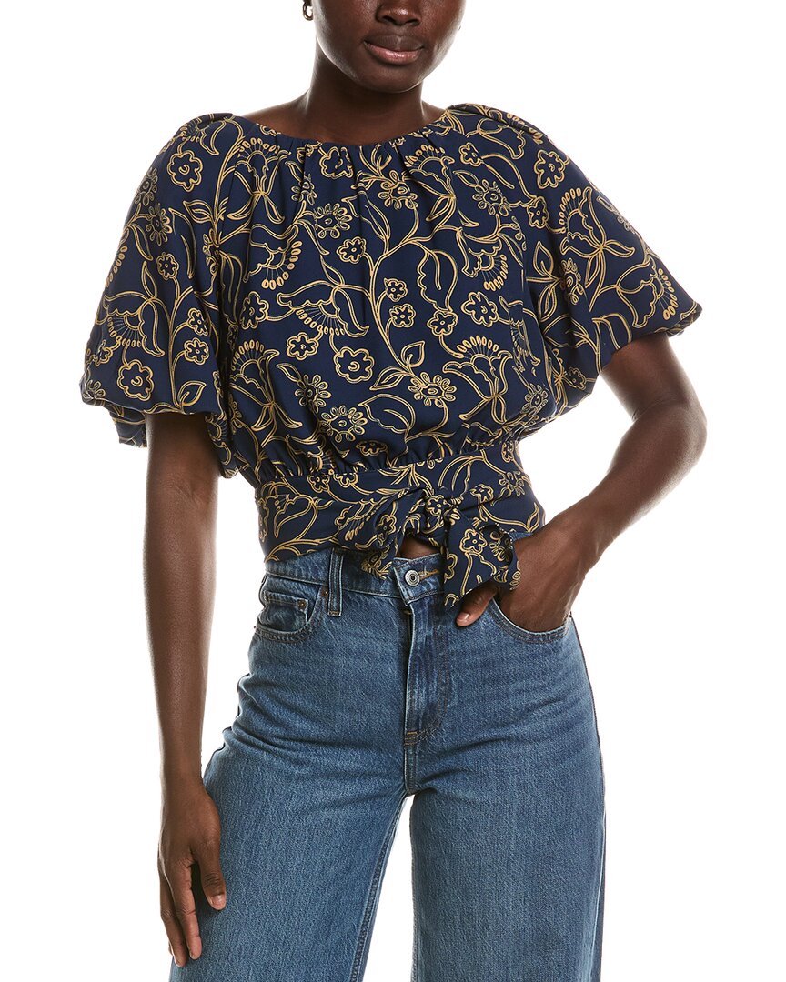 tyler böe Tyler Böe Hannah Print Knit Top