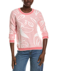 Tyler Böe Conner Textured Leaves Sweater