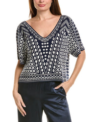 Temperley London Tlalli Knit Top