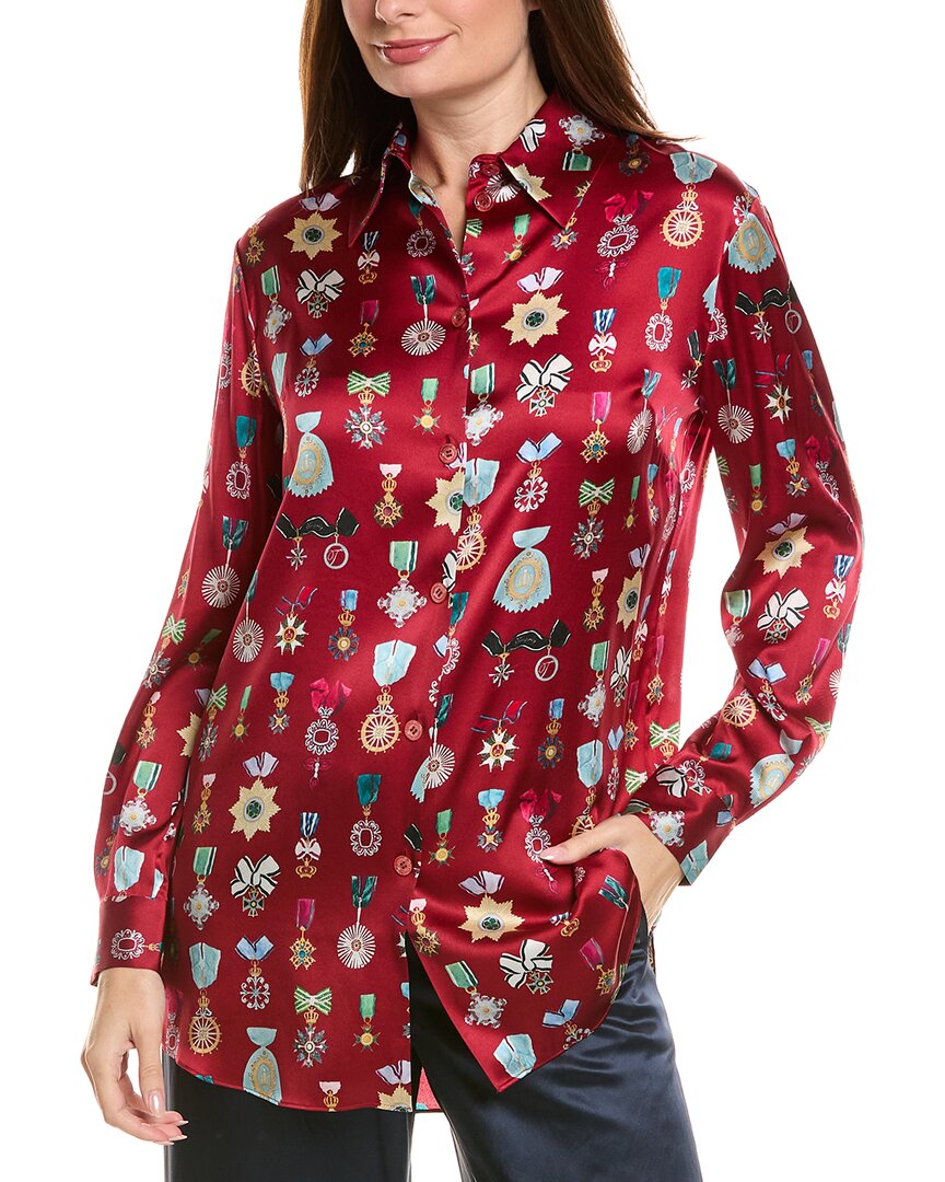 Temperley London Temperley London Gloriette Silk-Blend Shirt