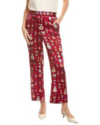 Temperley London Temperley London Gloriette Silk-Blend Trouser