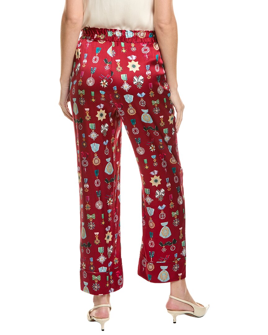 Temperley London Temperley London Gloriette Silk-Blend Trouser