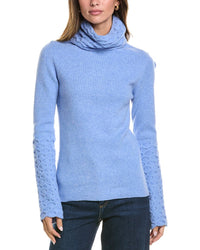 Temperley London Honeycomb Wool Knit Jumper