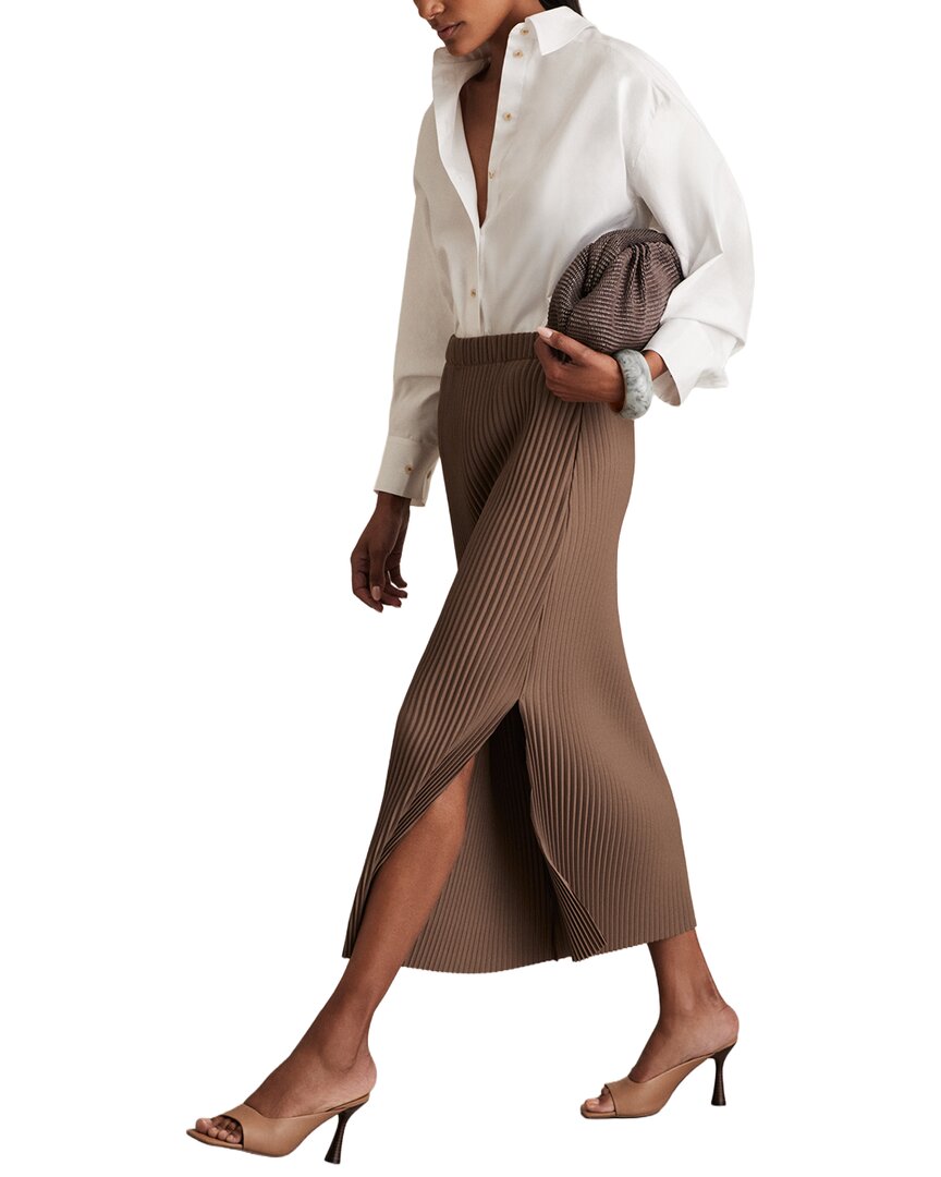 Reiss Pippa Pleated Skirt