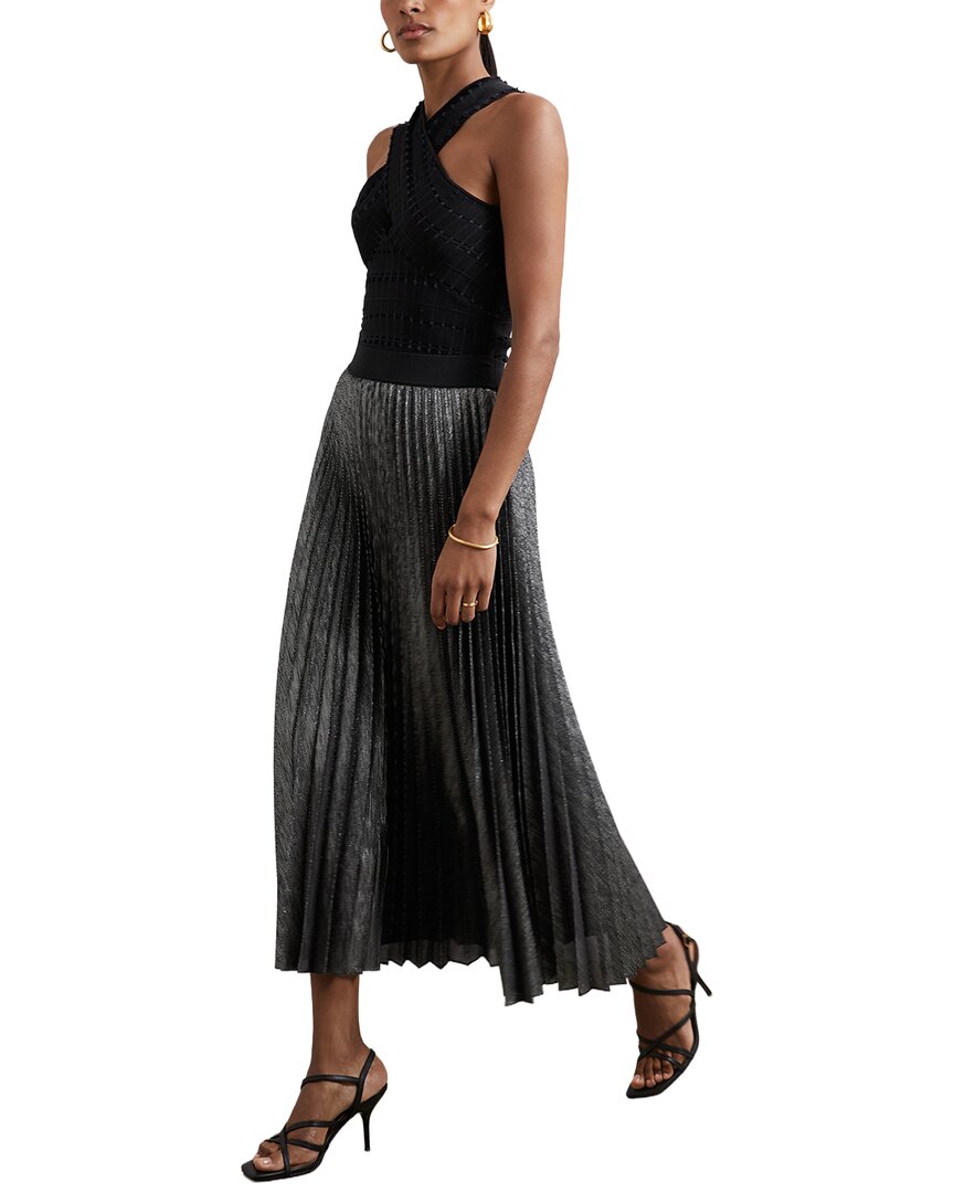 Reiss Taylor Pleated Skirt