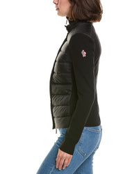 Moncler Puffer Wool-Blend Jacket