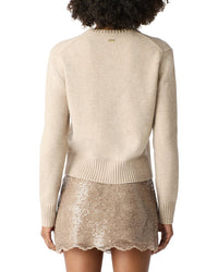 Toccin Jenny Classic Crewneck Wool & Cashmere-Blend Sweater