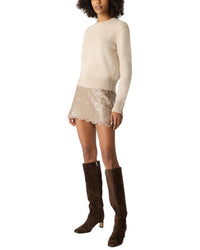 Toccin Jenny Classic Crewneck Wool & Cashmere-Blend Sweater