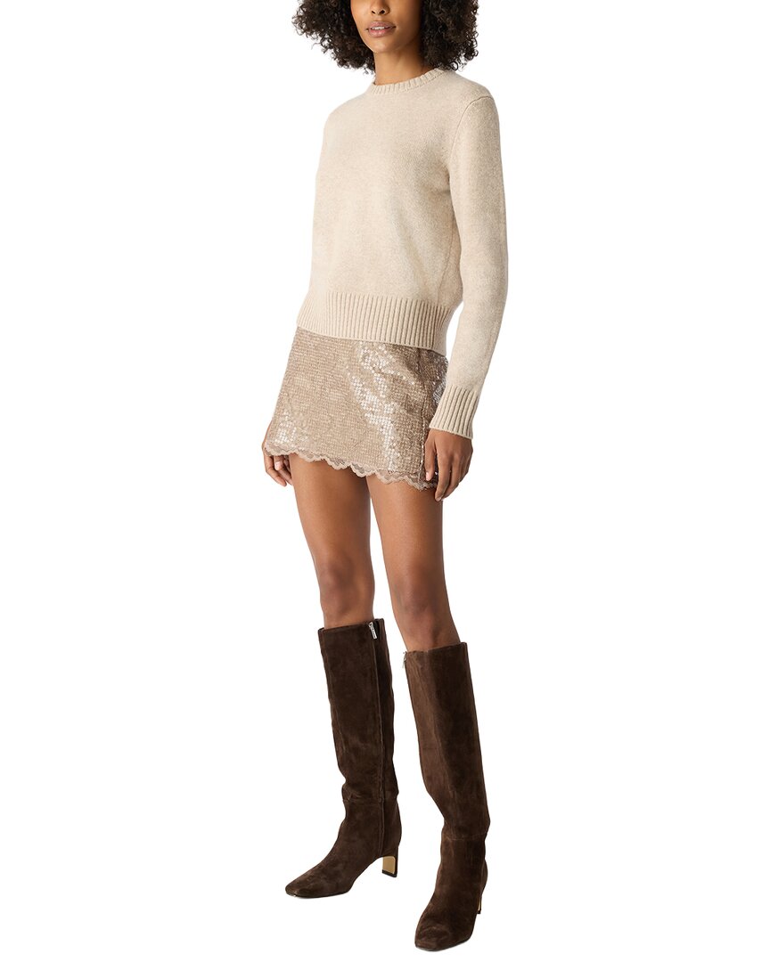 Toccin Jenny Classic Crewneck Wool & Cashmere-Blend Sweater