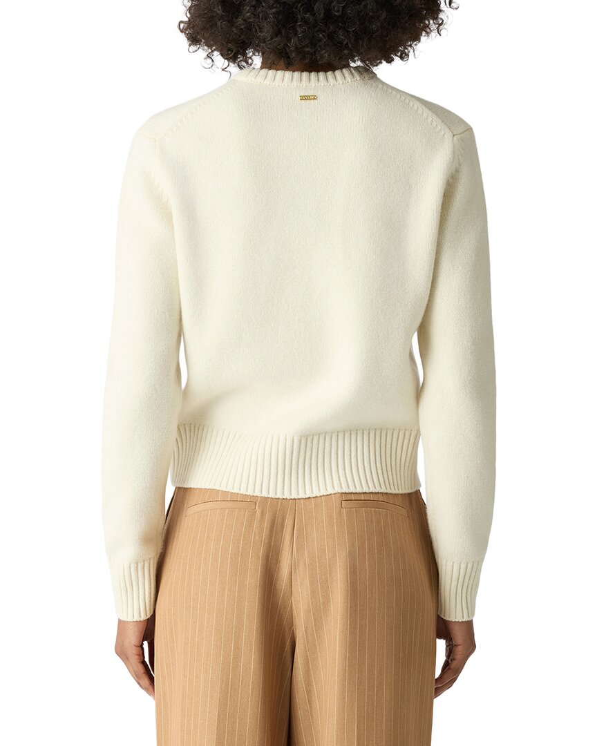 Toccin Jenny Classic Crewneck Wool & Cashmere-Blend Sweater