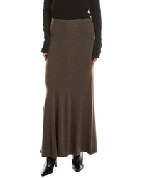 Toccin A-Line Wool-Blend Midi Skirt