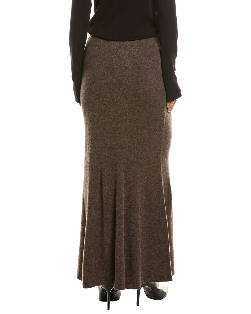 Toccin A-Line Wool-Blend Midi Skirt