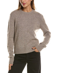 Toccin Classic Fit Crew Neck Wool & Cashmere-Blend Sweater