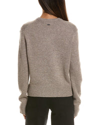 Toccin Classic Fit Crew Neck Wool & Cashmere-Blend Sweater