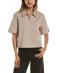 Toccin Cropped Button Down