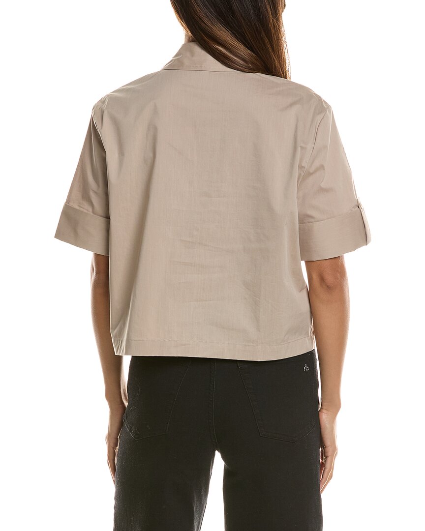Toccin Cropped Button Down