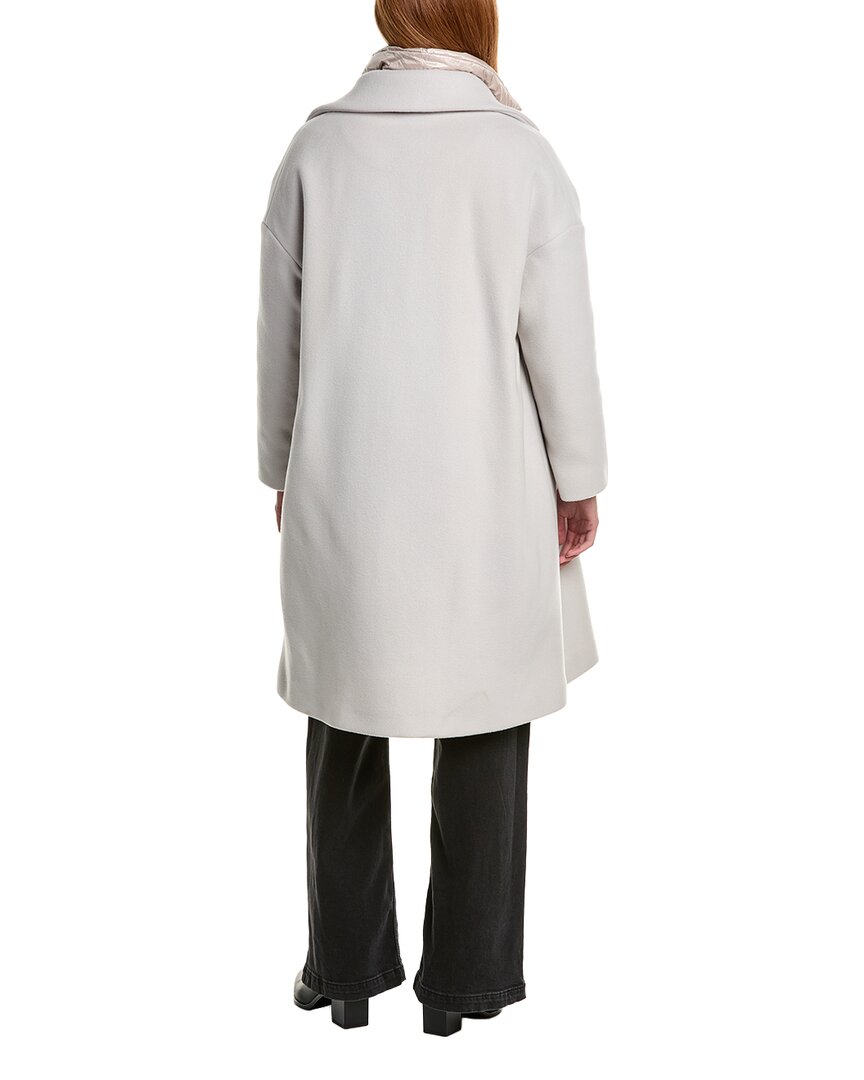 Herno Twofer Wool-Blend Down Coat