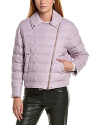 Herno Padded Silk & Cashmere-Blend Jacket