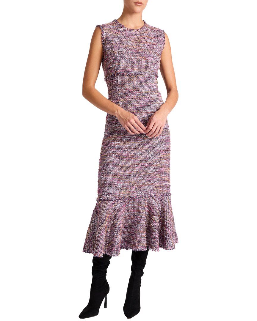 Santorelli Wool-Blend Andi Sheath Dress
