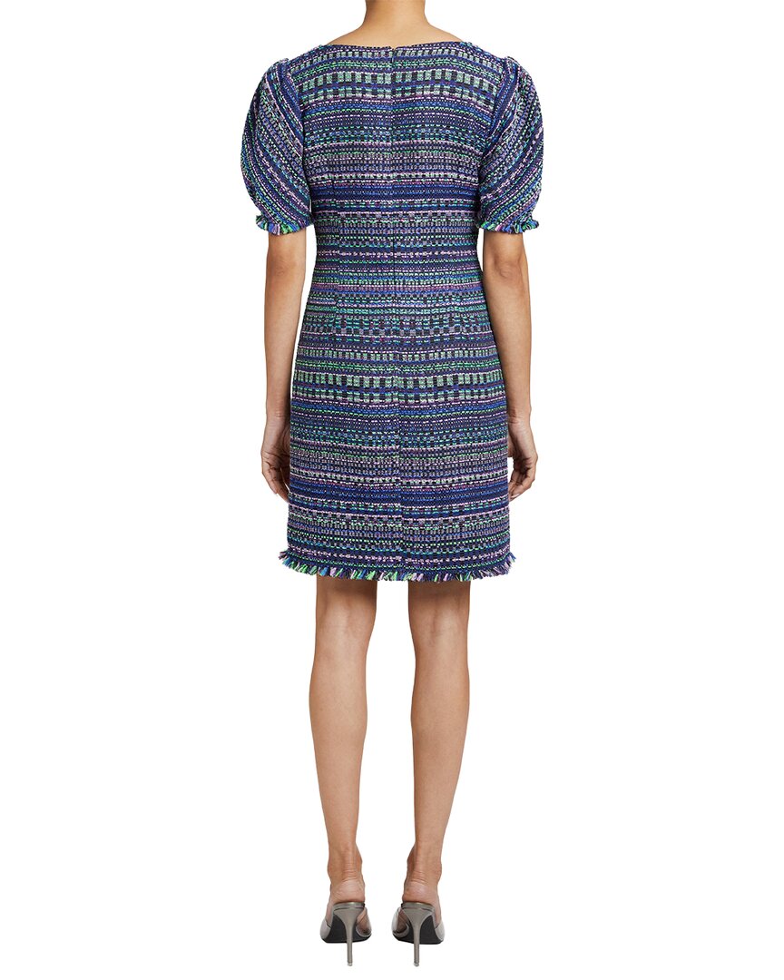 Santorelli Wool-Blend Bianca Shift Dress