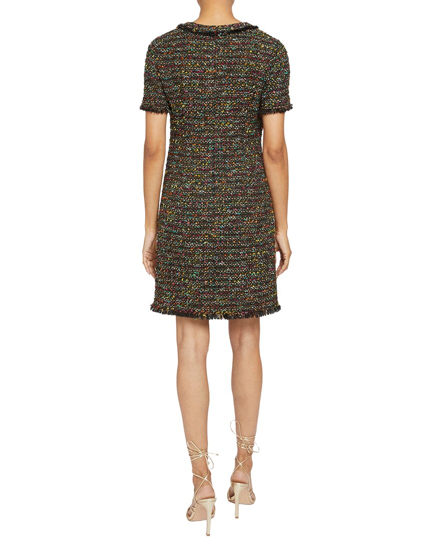 Santorelli Shea Wool-Blend Shift Dress