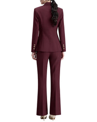 Adelin May 2Pc Jacket & Pant Set