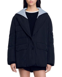 Sandro Sandro Oversize Down Jacket