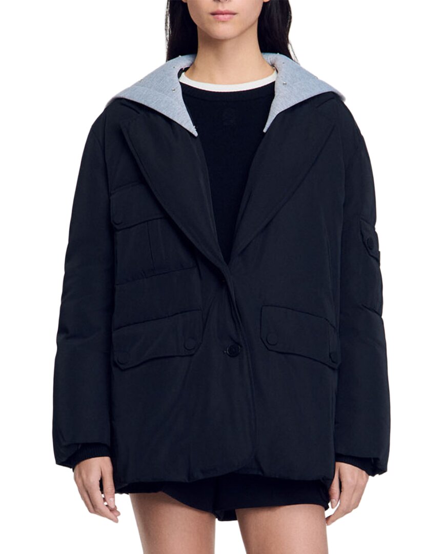 Sandro Sandro Oversize Down Jacket