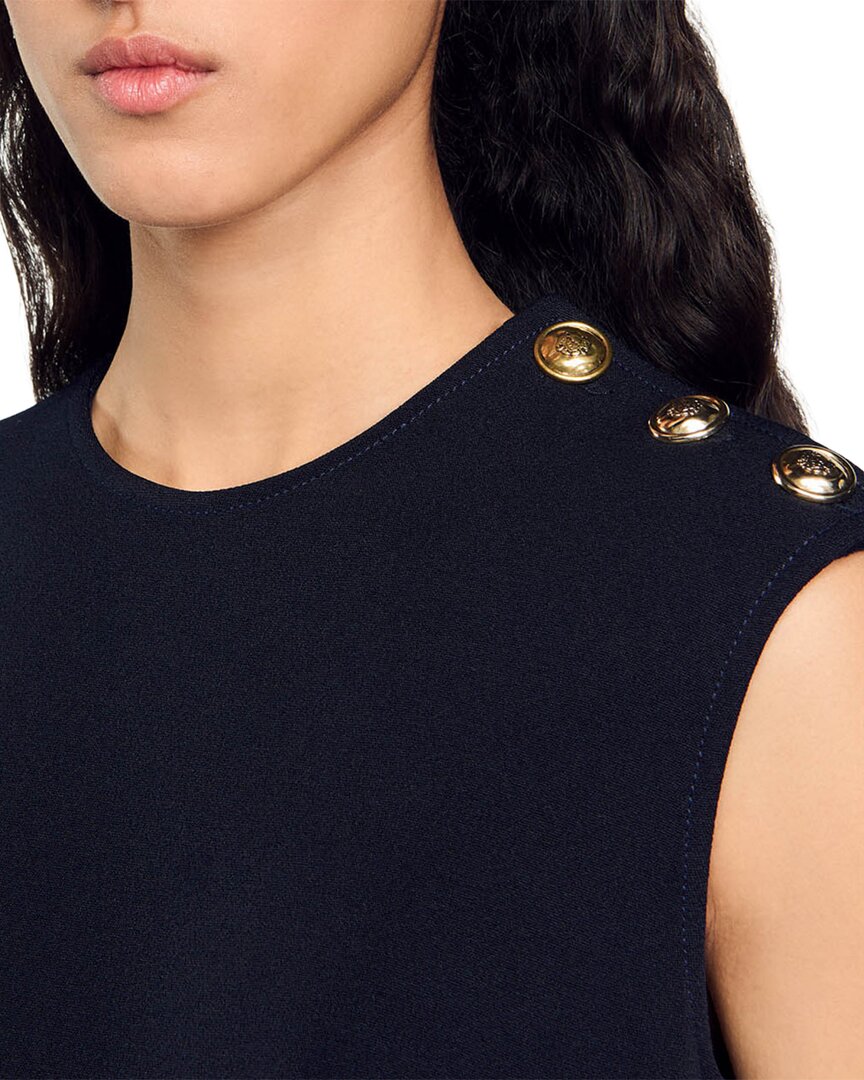 Sandro Sandro Tailored Woven Dress