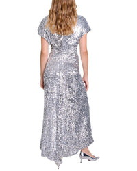 Maje Woven Sequin Dress