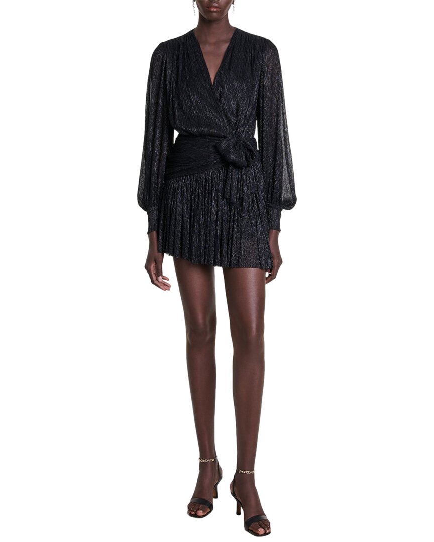 Maje Short Pleated Dress