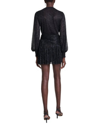 Maje Short Pleated Dress