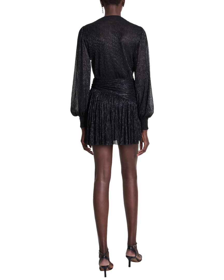 Maje Short Pleated Dress