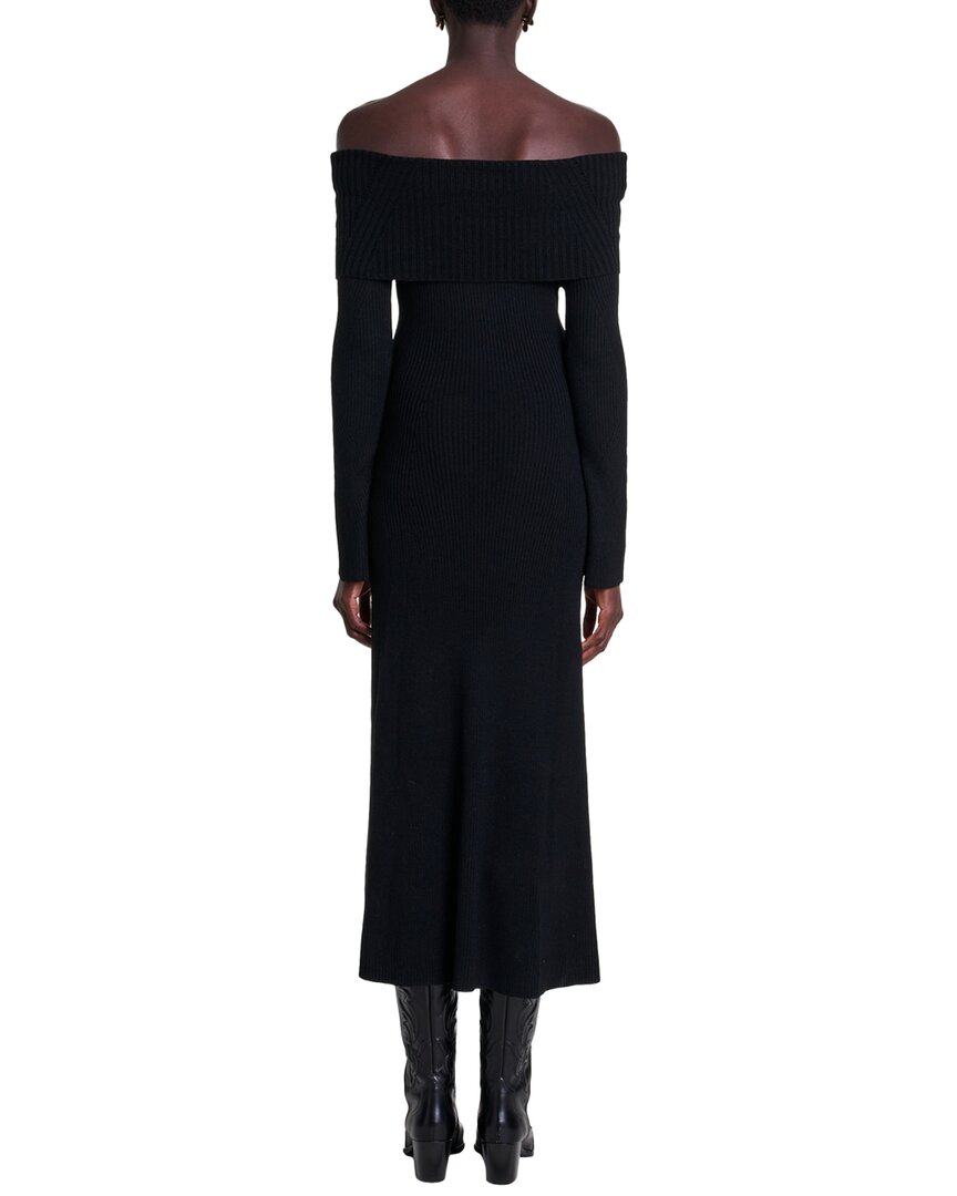 Maje Knitted Maxi Dress