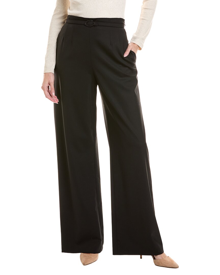 Oscar De La Renta Wool-Blend Tailored Pant
